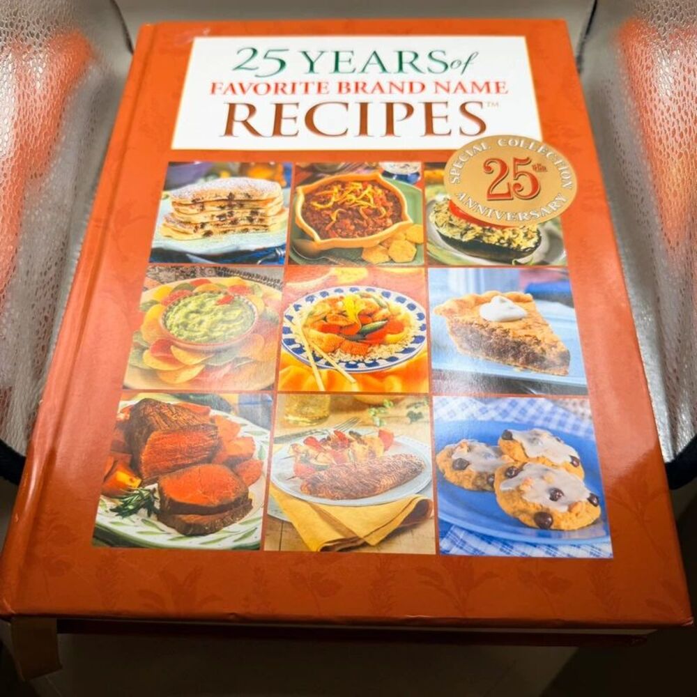 25 Years of Favorite Brand Name Recipes Cookbook Collection 25th Anniversary